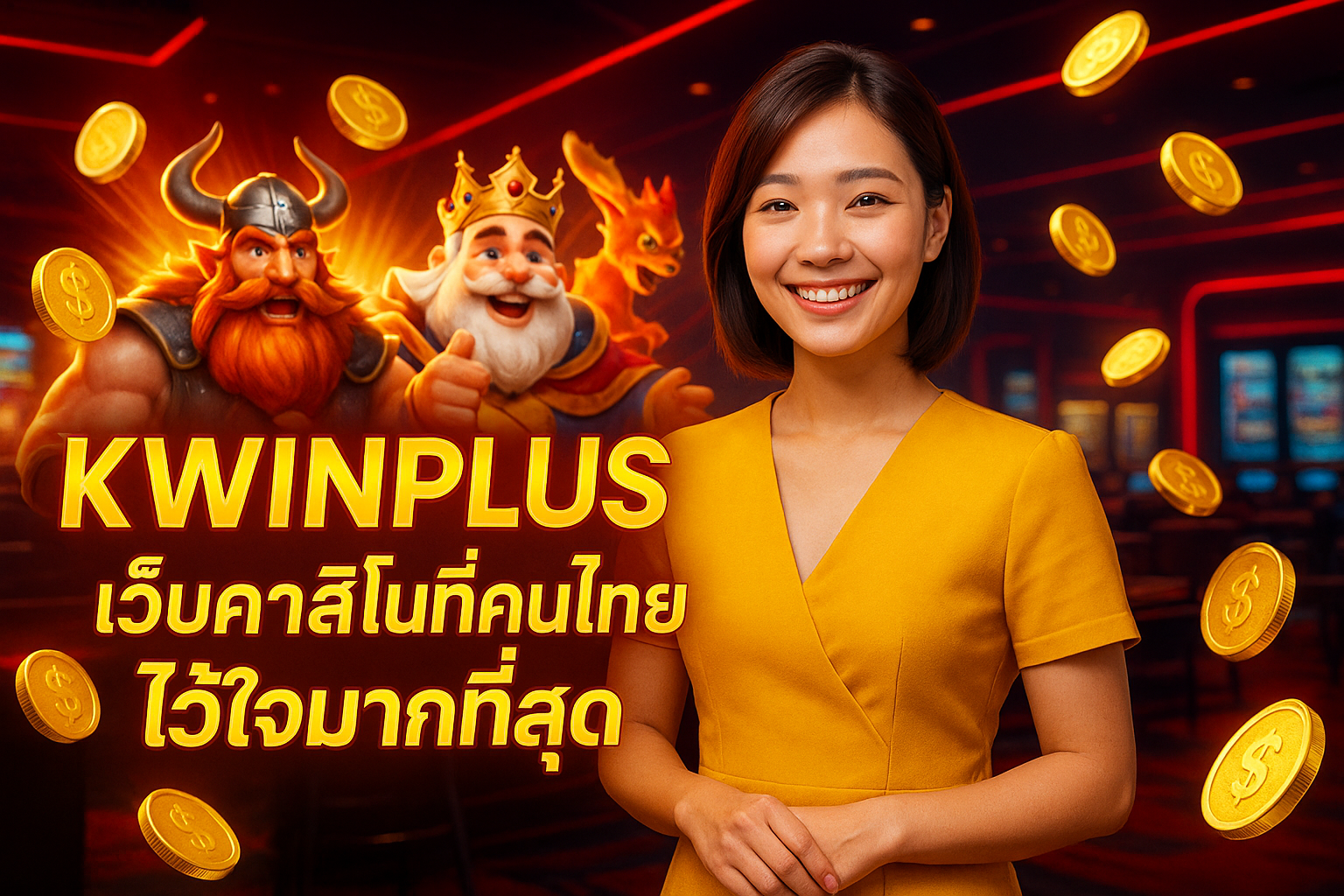 KWINPLUS เว็บคาสิโนที่คนไทยไว้ใจมากที่สุด